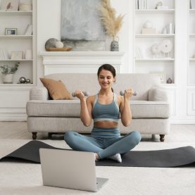 woman-doing-her-workout-home
